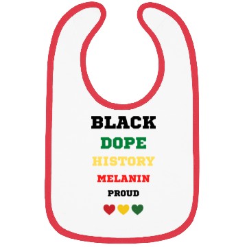 Discover Black and Proud Bibs