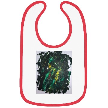 Discover Abstract Design - Go Green Artwork Bibs