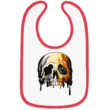 Discover Bear LGBTQ Candle Sugar Skull Gay Pride Bibs