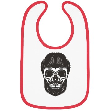 Discover Bearded skull face beard Bearded skull face beard Bibs