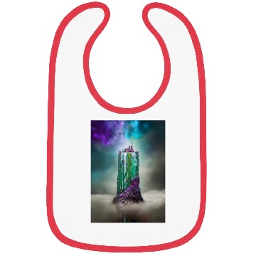 Discover Cosmic Gemstone and Glass \|/ Universe Bibs