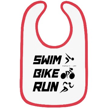 Discover Swim Bike Run - Triathlon Bibs