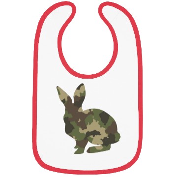 Discover Bunny Camouflage Bibs