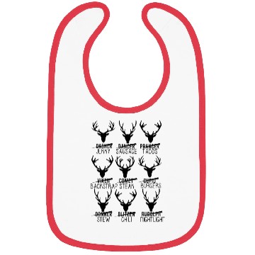 Discover Christmas Reindeer Hunter Bibs Deer Hunter Gift
