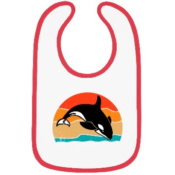 Discover King Orca, Ruler of the Seas Bibs