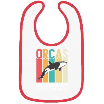 Discover King Orca, Ruler of the Seas Bibs