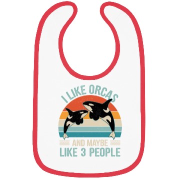 Discover King Orca, Ruler of the Seas Bibs