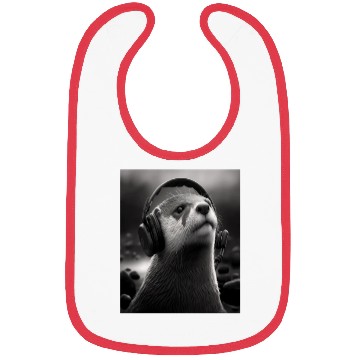 Discover Musician Animal Pet Owners Otter Music Lover Bibs