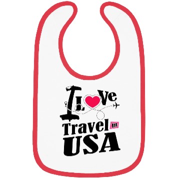 Discover I love Travel Bibs