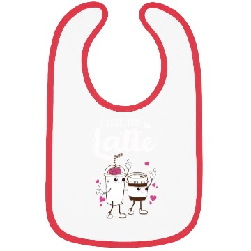 Discover I Love You A Latte Bibs