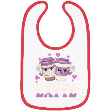 Discover I Love You A Latte Bibs