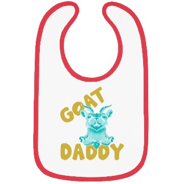 Discover Goat Daddy Owner Pet Lover Animal Bibs
