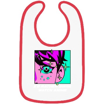 Discover Id Rather Binge Watch Anime Kawaii Japanese Cute J Bibs
