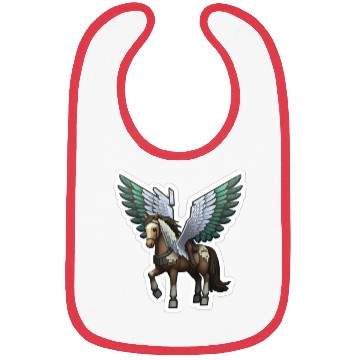 Discover horse horses horse riding pixel Bibs