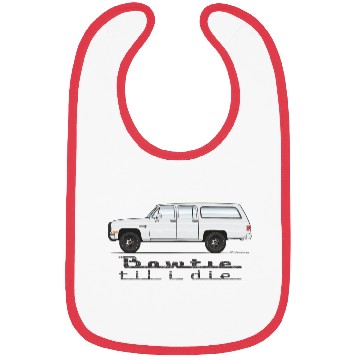 Discover bowtie Frost White Bibs