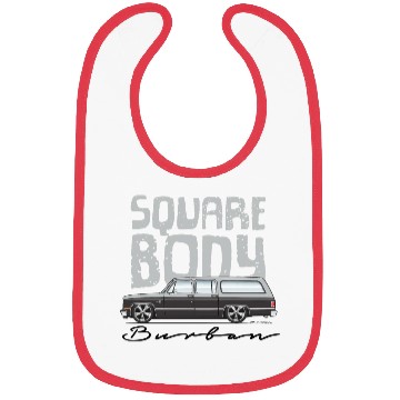 Discover square body Light Silver Bibs