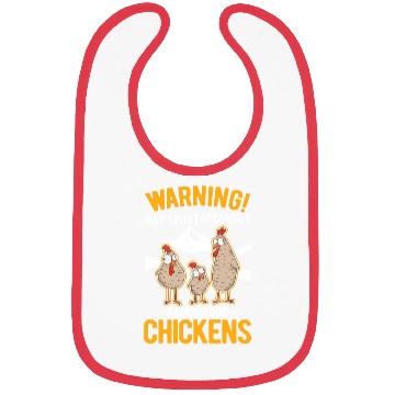 Discover Warning Chickens Farmer Chicken Bibs