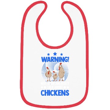 Discover Warning Chickens Farmer Chicken Bibs