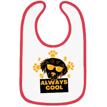 Discover Very nice drawing for dog and pet lovers Bibs