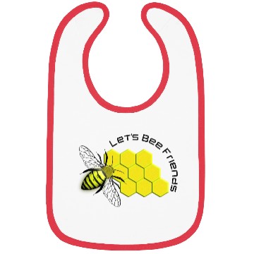 Discover Let's BEE Friends Bibs