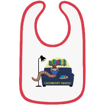 Discover A Bookworm's Paradise Bibs