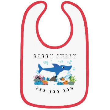 Discover Shark Daddy - Father's Day Gift Bibs