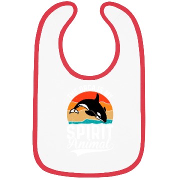 Discover The Orca My Spirit Animal Bibs
