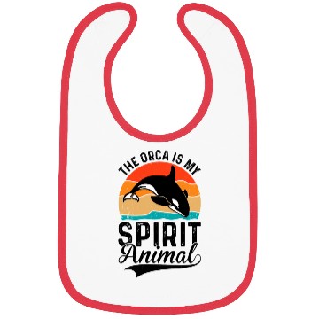 Discover The Orca My Spirit Animal Bibs