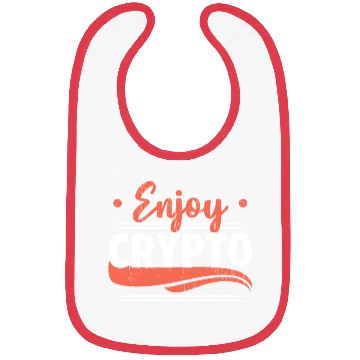 Discover Enjoy Crypto Cryptocurrency Blockchain Trader Bibs