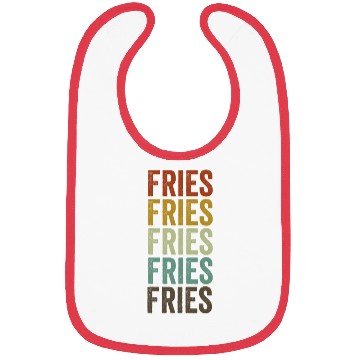 Discover Fries before Guys Fries Lover Funny French Fries Bibs