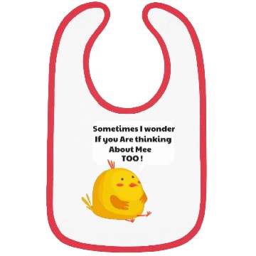 Discover Sometimes I Wonder If My Chickens Are Thinking Bibs