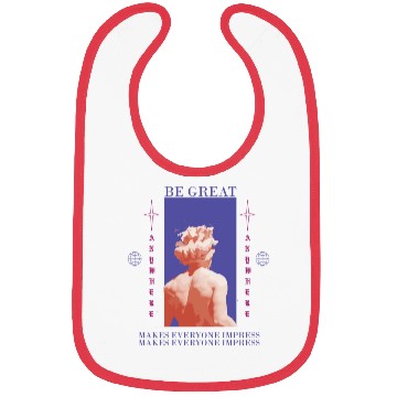 Discover Be Great Bibs