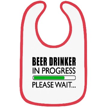 Discover Beer Lover Beer Drinking Funny Toast Bibs