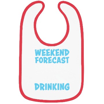 Discover Weekend Forecast Snowboarding & Drinking Bibs