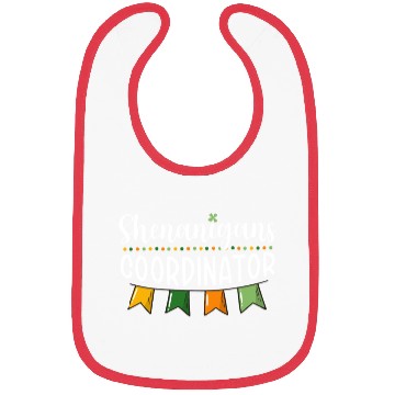 Discover Shenanigans Coordinator Funny St Patricks Day Bibs