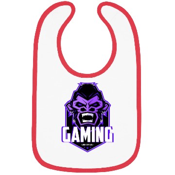 Discover Angry gaming monkey Bibs