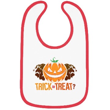 Discover Trick or Treat - Halloween pumpkin Bibs
