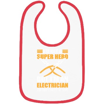 Discover I’m Not a Super Hero but I’m an Electrician Bibs