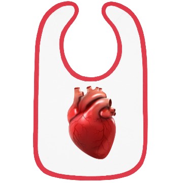 Discover Human Heart Bibs