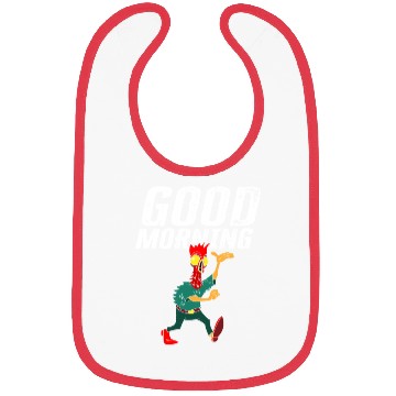 Discover Good Morning Rooster Gift Bibs