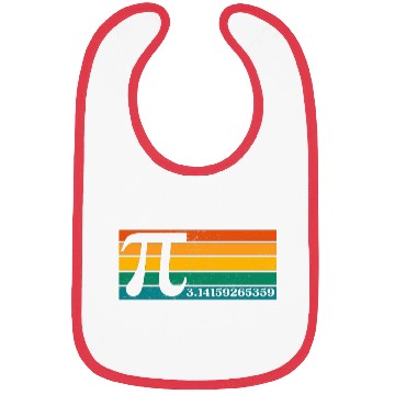 Discover Pi Pi Day Retro Vintage Bibs