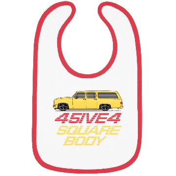 Discover square Colonial yellow Bibs