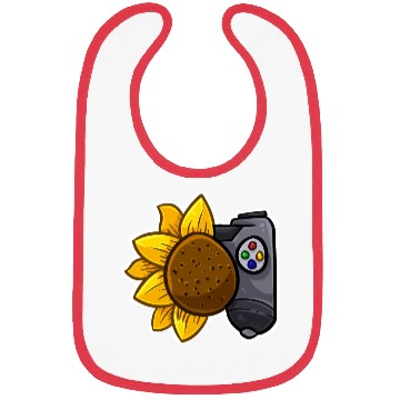 Discover Sunflower Game Controller (MyLittleGaming) Bibs