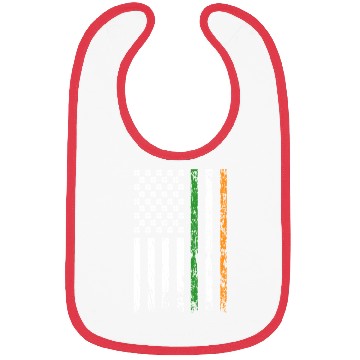 Discover American Flag Patriotic St. Patrick's Day Bibs