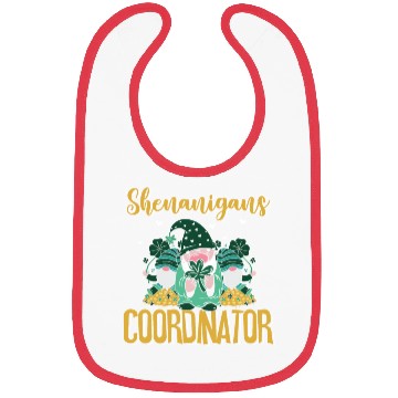 Discover Shenanigans Coordinator Funny St Patricks Day Bibs