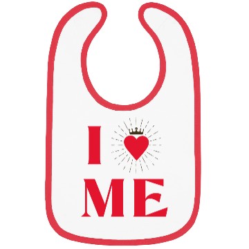 Discover I Love Me 5 Bibs