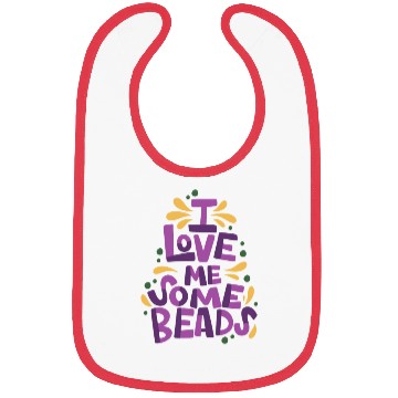 Discover I Love Me Some Beads Bibs
