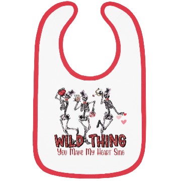 Discover Wild Thing You Make My Heart Sing Bibs