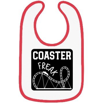 Discover Roller Coaster freak Bibs