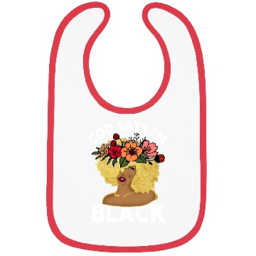 Discover African American Girl God Says I Am Black Pride Bibs
